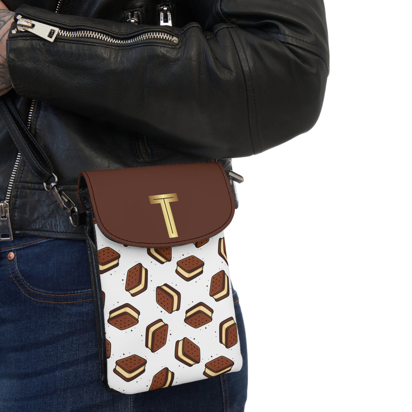 Phone Wallet - Ice Cream Sandwich Design