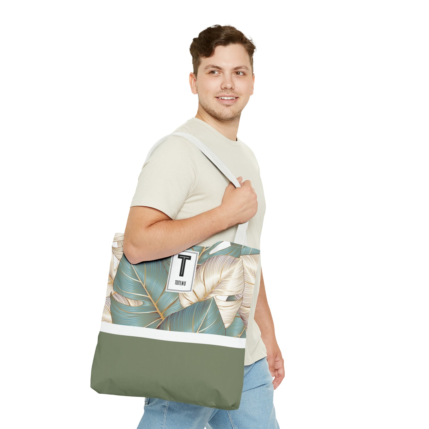 Leaves Pattern Tote Bag