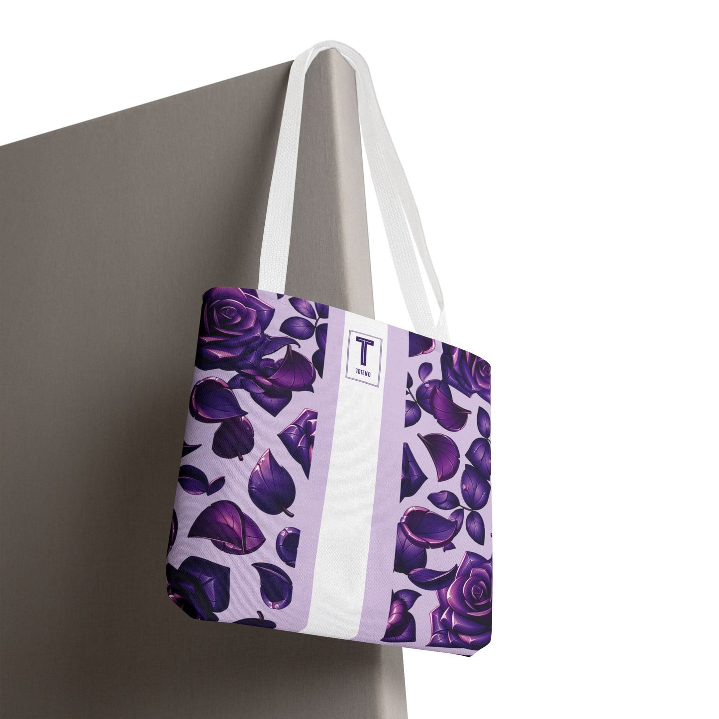 Violet Roses Tote Bag