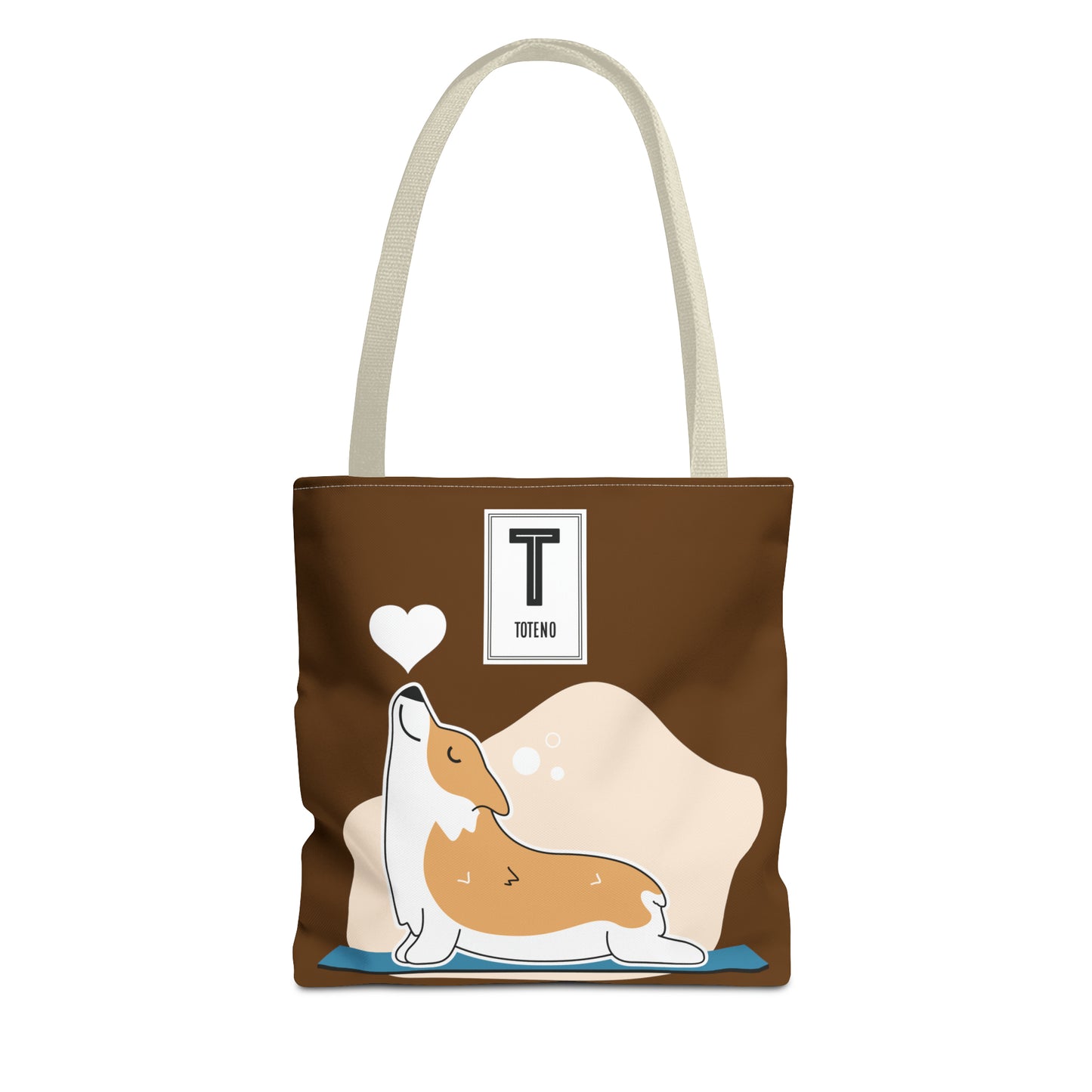 Yoga Dog Tote Bag