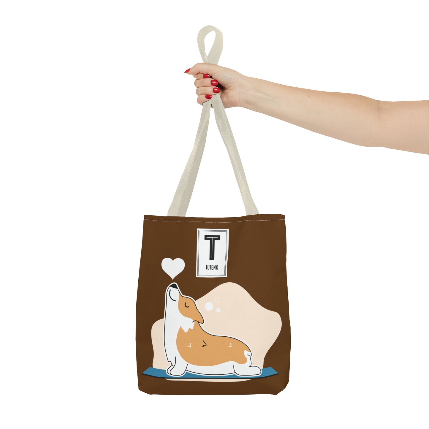 Yoga Dog Tote Bag