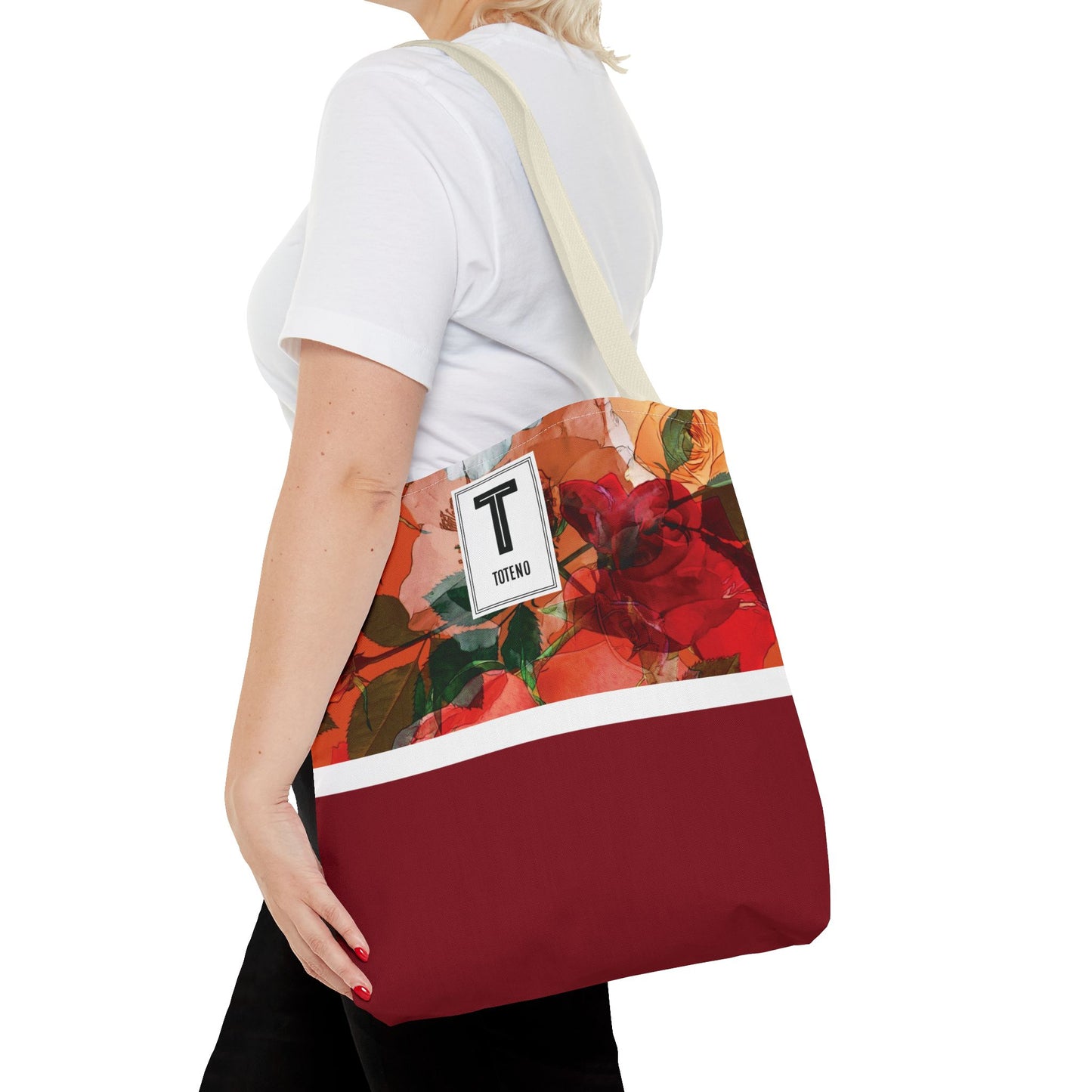 Fall Roses Tote Bag