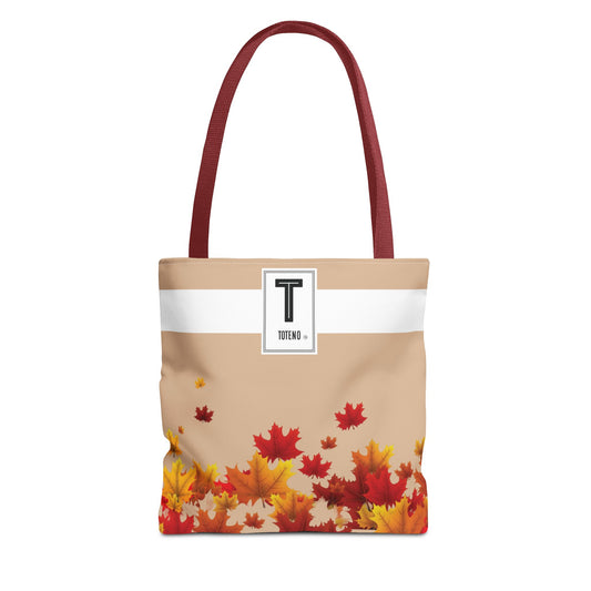 Red Fall Leaves Tote