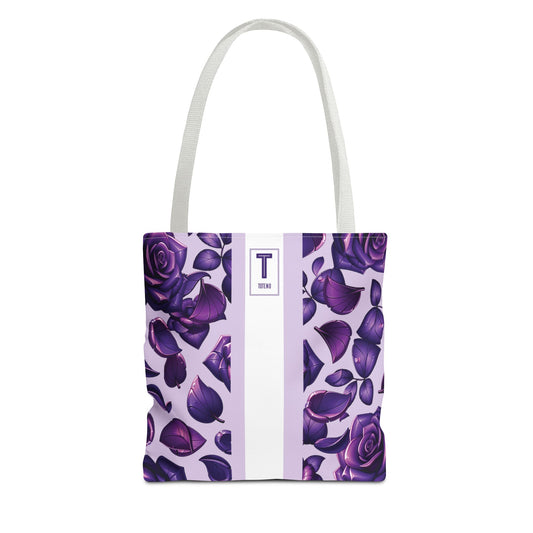 Violet Roses Tote Bag