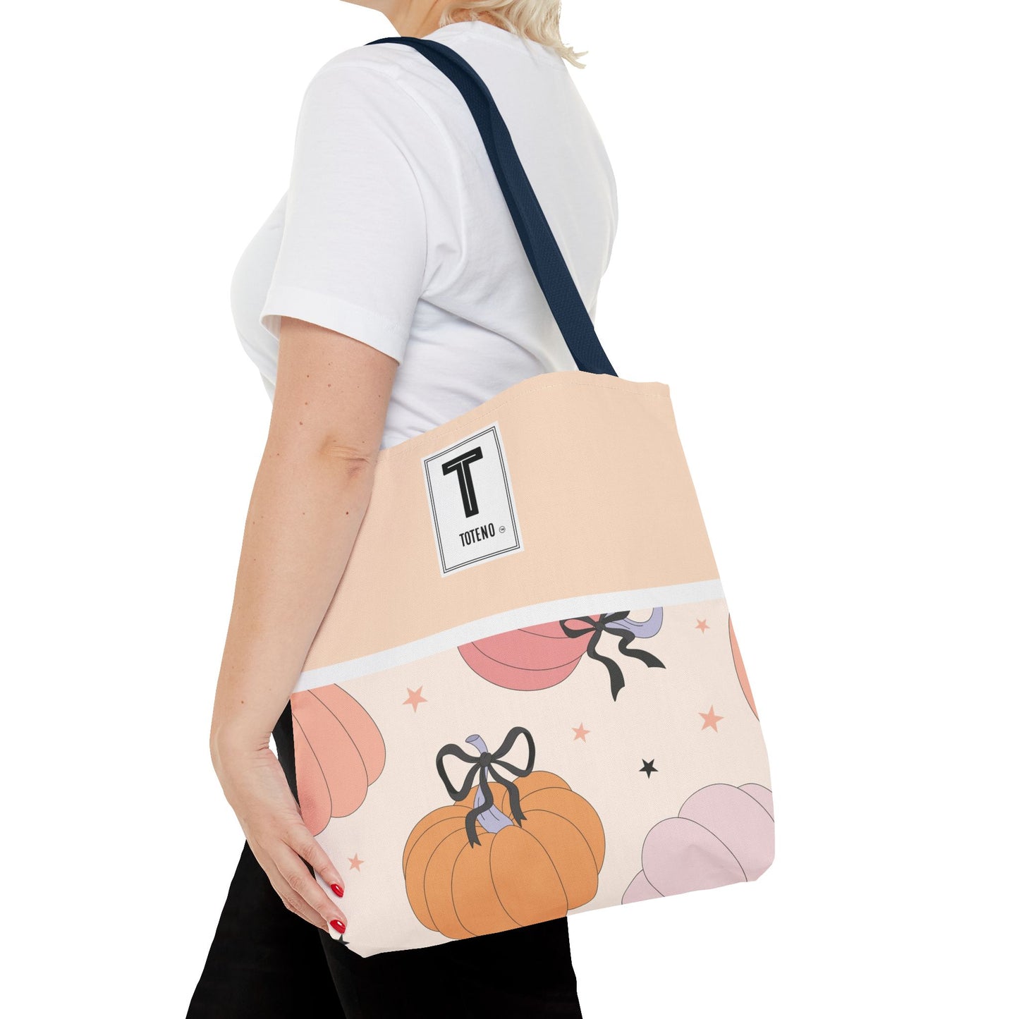 Bow Pumpkin Tote