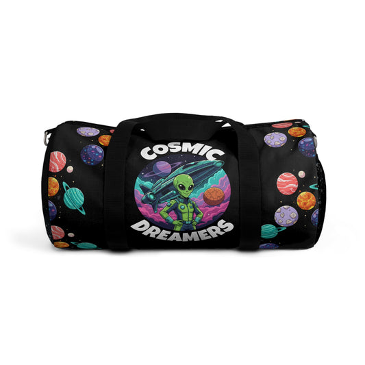 Cosmic Dreamers Duffel Bag — Out of Space Travel Gym Bag