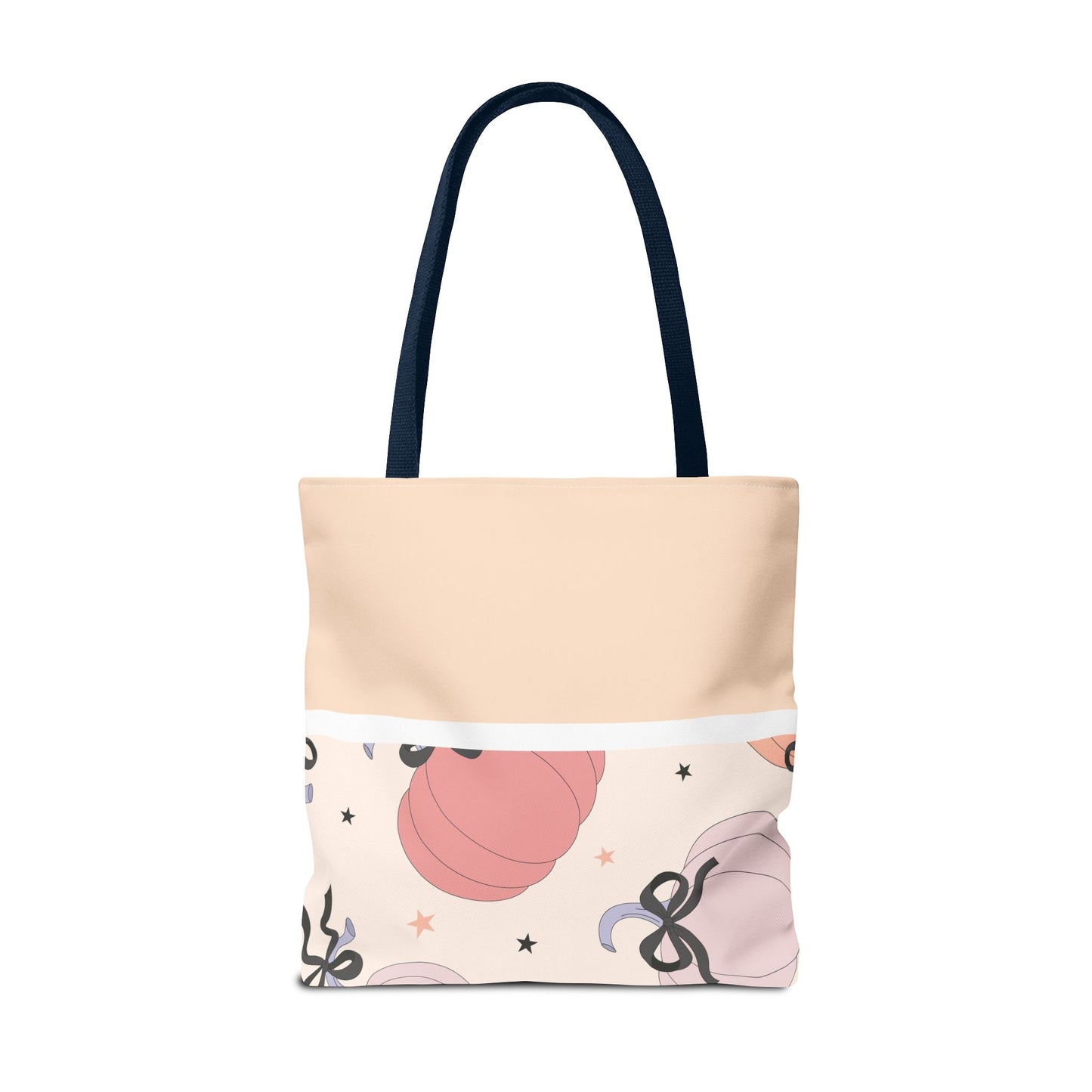 Bow Pumpkin Tote