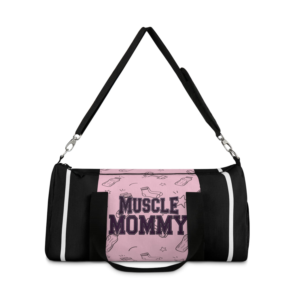 Muscle Mommy Gym Duffel Bag — "Gym Girlie" Workout Travel Bag
