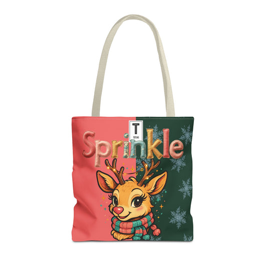Christmas Reindeer Tote Bag