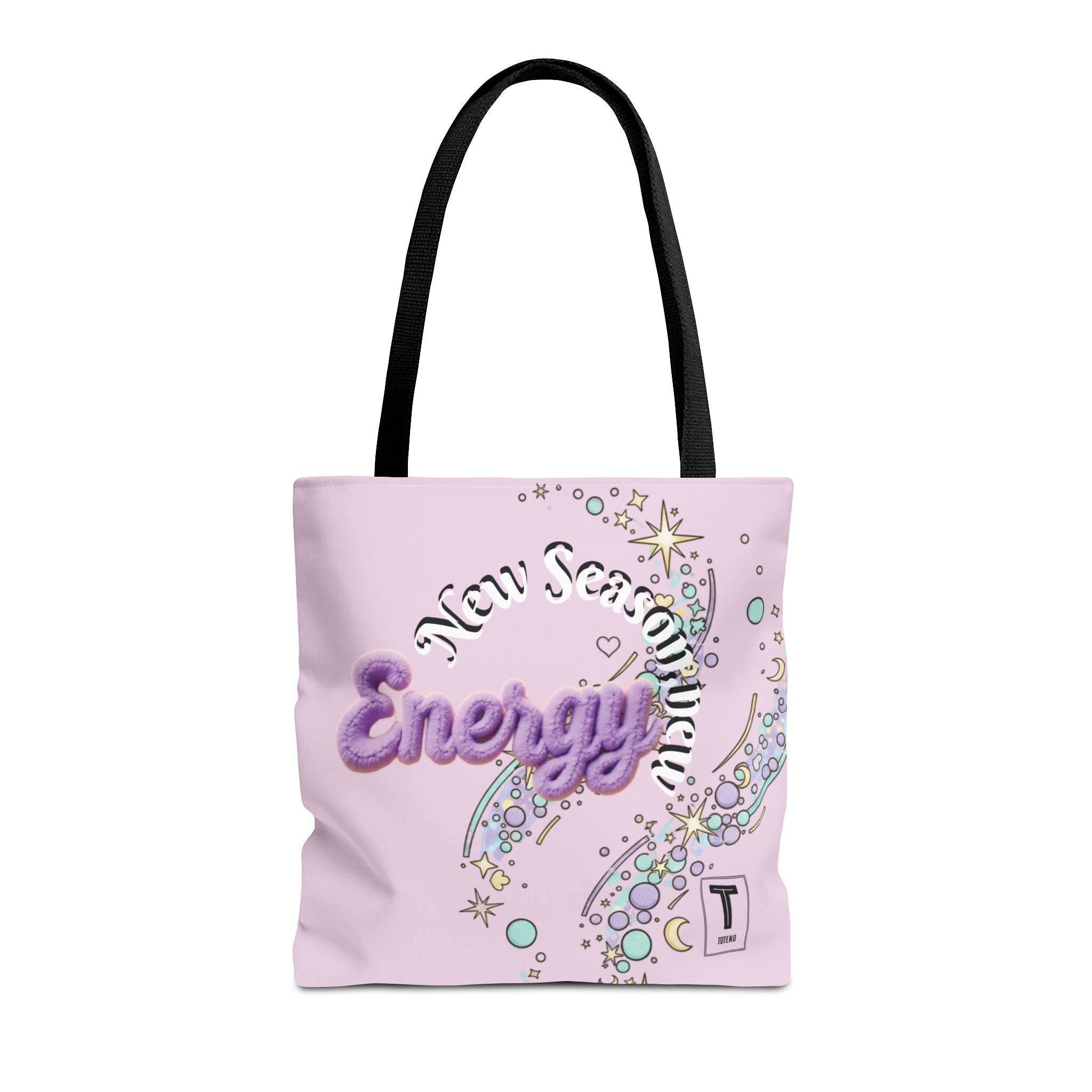 Lavender 'New Energy' Spring Tote Bag