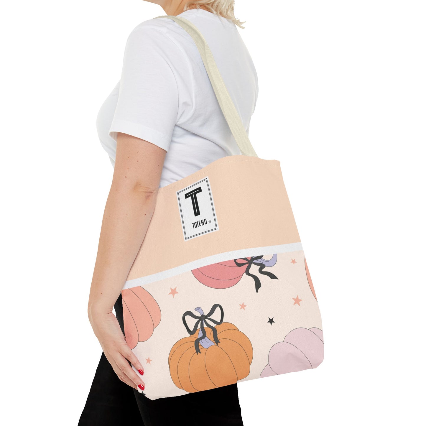 Bow Pumpkin Tote