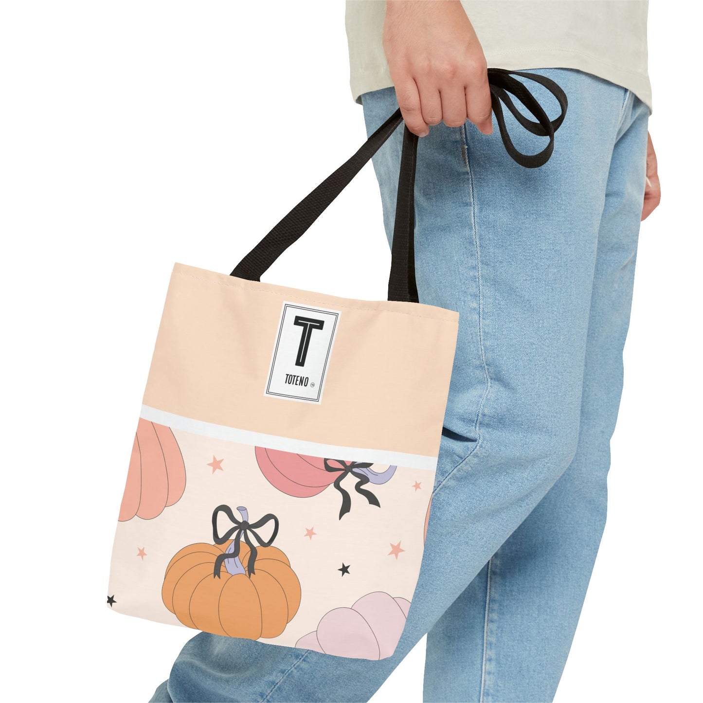 Bow Pumpkin Tote