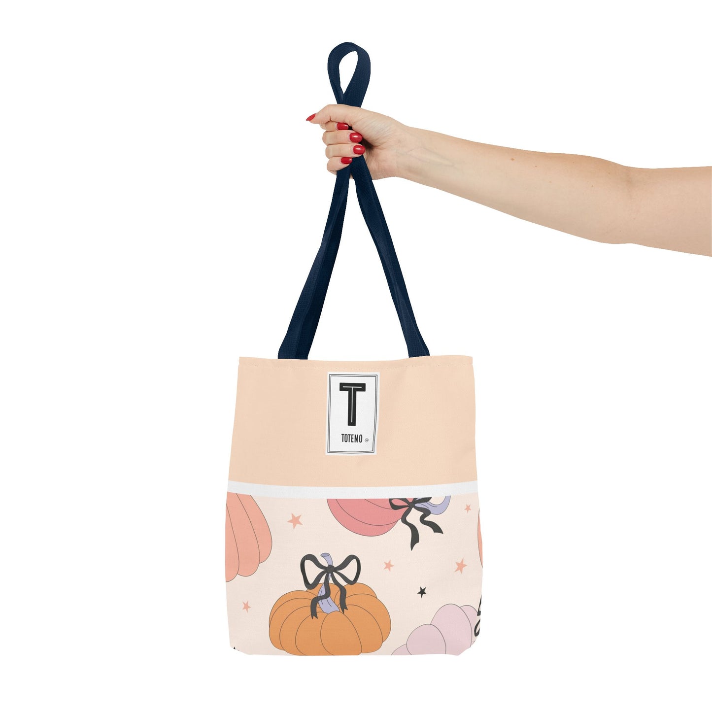 Bow Pumpkin Tote