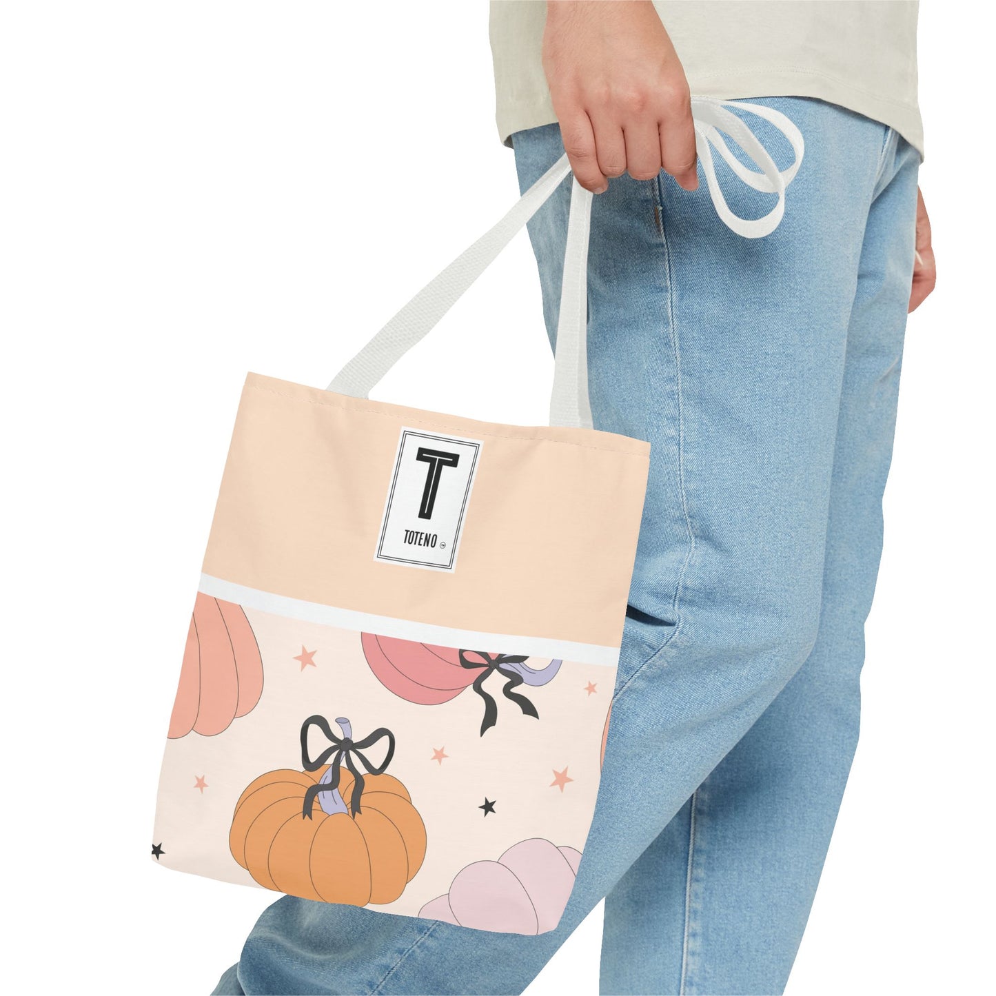 Bow Pumpkin Tote