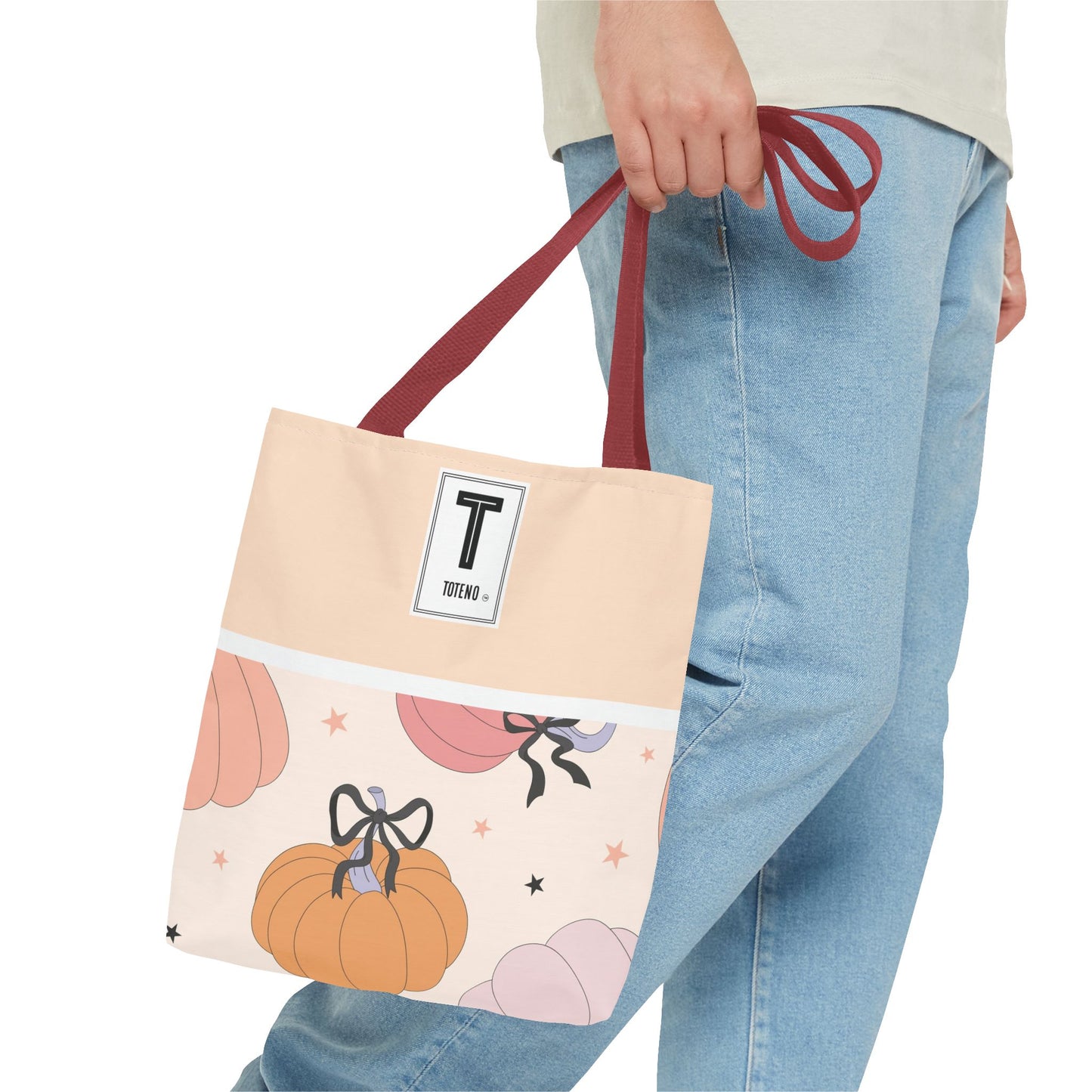 Bow Pumpkin Tote